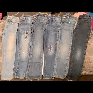 Girls Jeans Bundle (6)